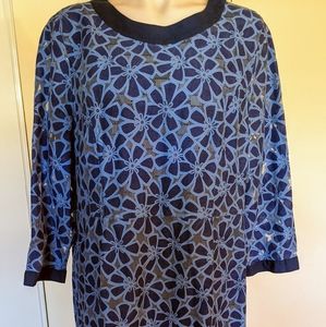 Lands end blue size 18 a woman's dress